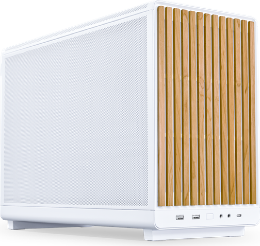 & Dan Case - A3- mATX White Wood edition - Kabinett - Minitower - Hvit