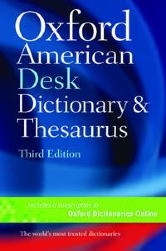 Oxford American Desk Dictionary & Thesaurus
