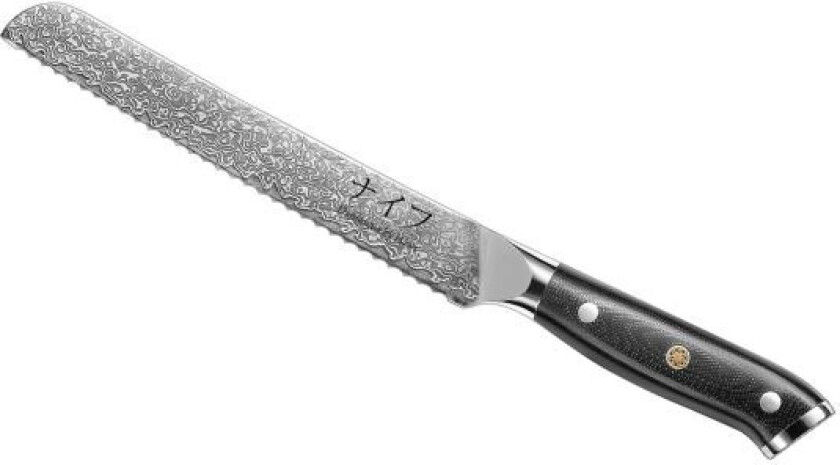 Damaskus Av Hâws Brødkniv 33 Cm