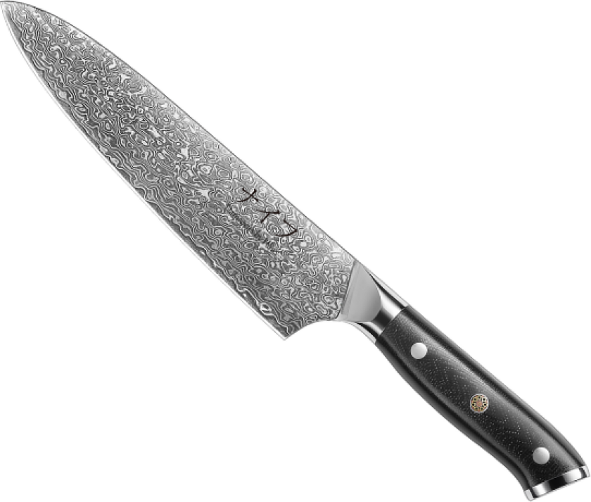 Damaskus Av Hâws Kokkekniv 33,5 Cm