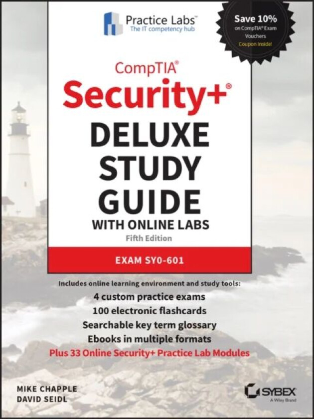 CompTIA Security+ Deluxe Study Guide with Online Labs av Mike (University of Notre Dame) Chapple, David Seidl