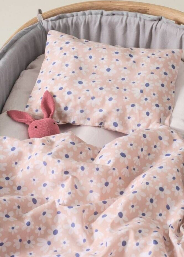 DAISY BABY sengesett vogn/vugge - økologisk Rosa