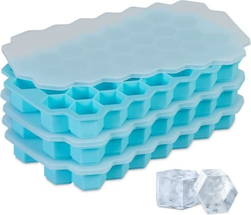 Silikon isbitform sett med 3 stk