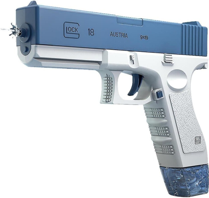 Elektrisk vannpistol, automatiske sprøytepistoler med super høy kapasitet sterkeste vannblåser for voksne barn sommerbasseng strand utendørs