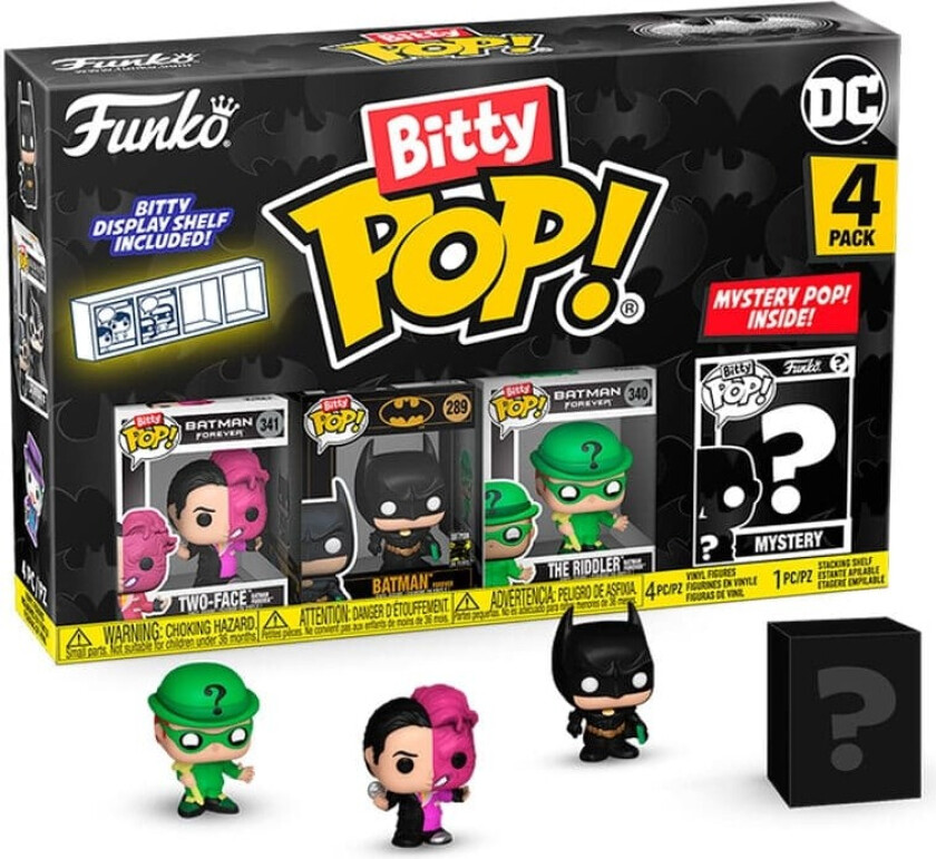 Blister 4 figures Bitty POP DC Comics Batman 85th Anniversary Two-Face