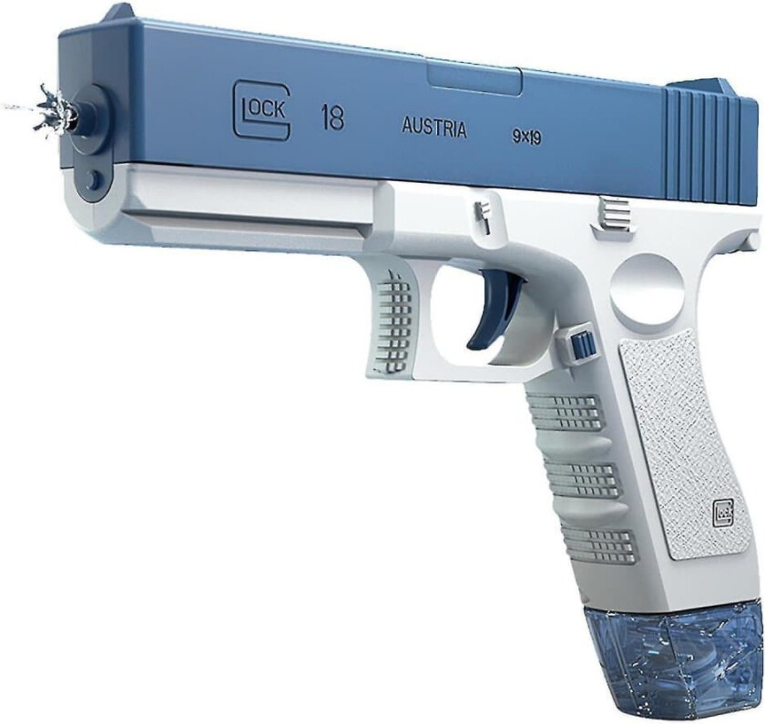 Elektrisk vannpistol, automatiske sprøytepistoler med super høy kapasitet sterkeste vannblåser for voksne barn sommerbasseng strand utendørs