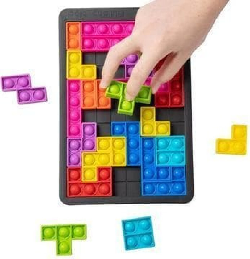 Building Block Pop it puzzle - Popit puslespill