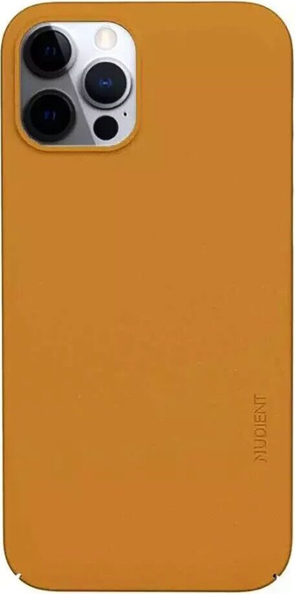 Thin Case V3 iPhone 12 / 12 Pro Deksel - Saffron Yellow