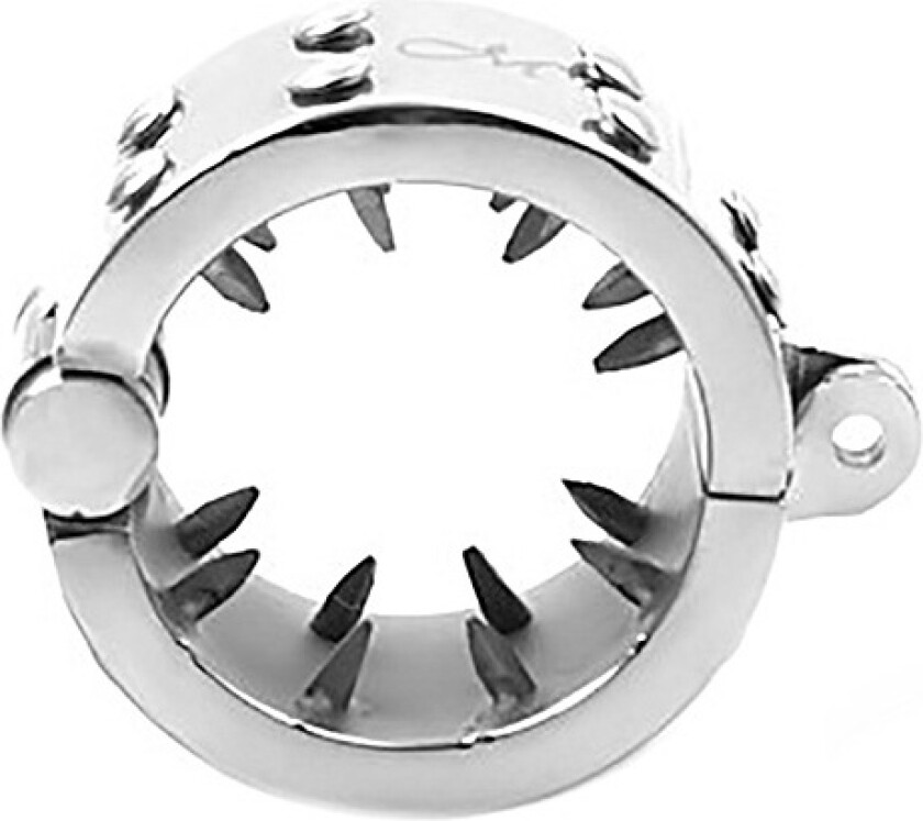 Triune: Kalis Teeth, Spiked Chastity Device, Stainless Steel, Large