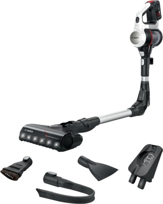 Unlimited 7 BBS711W - Støvsuger - pinne/håndholdt (2-i-1) - uten pose - hvit inkludert lader