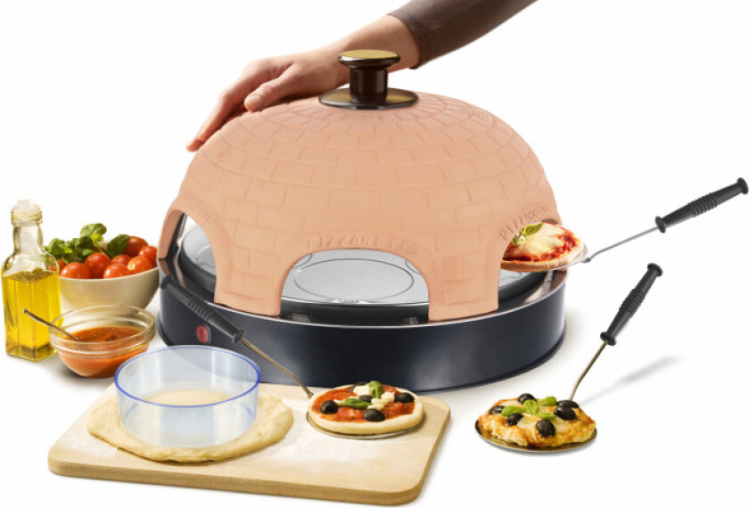 PO-115984 Pizzarette - Pizzaovn - 1.2 kW - terrakottaoransje