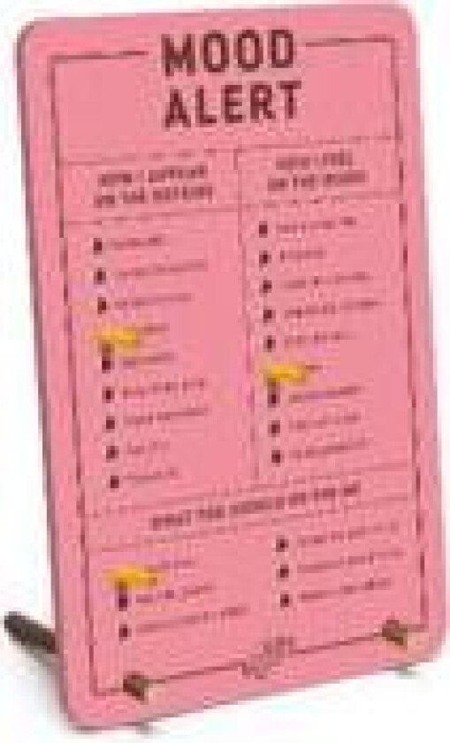 Mood Alert Desktop Pegboard