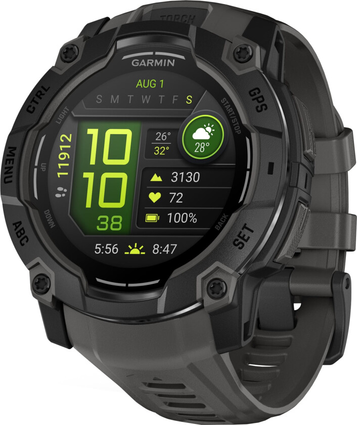 Instinct 3 smartwatch 50mm (black/charcoal)