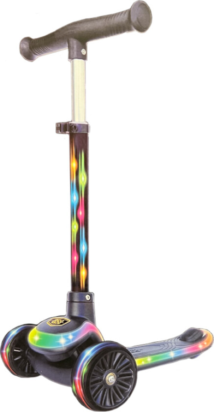 858 Glide Light Up Sparkesykkel m/ 3 hjul