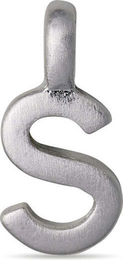 CHARM S anheng, sølvbelagt