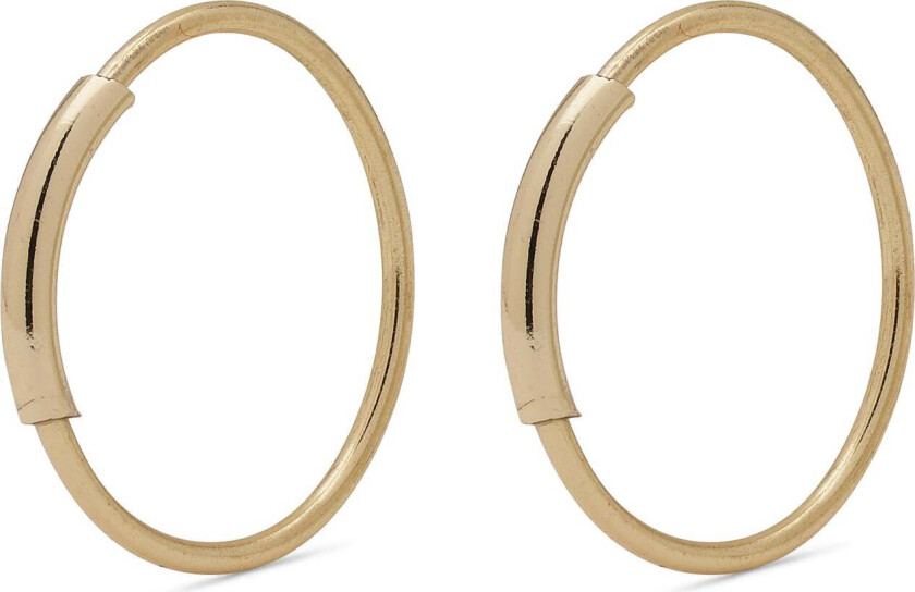 RAQUEL x-small hoop øredobber gullbelagt