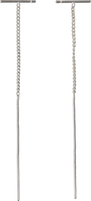 BRIELLE øredobber sølvbelagt