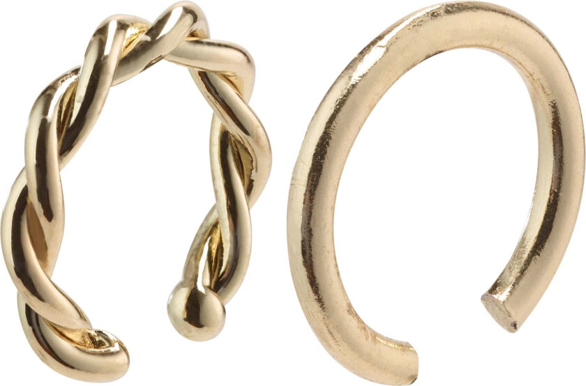 MARINA cuff øreringer gullbelagt