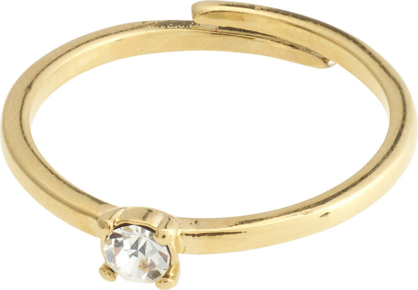 LULU stablering med krystall gullbelagt