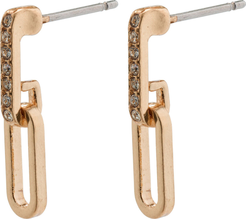 ELISE øredobber, rosagullbelagt