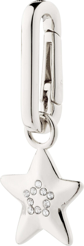CHARM stjerne anheng, sølvbelagt