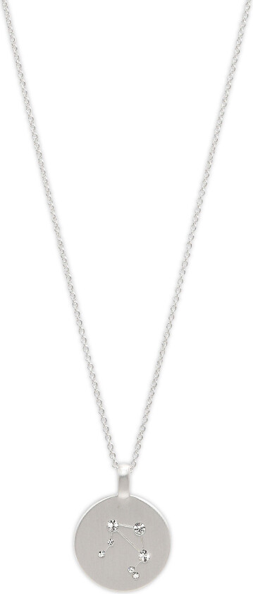 VEKTEN stjernetegn-halskjede, sølvbelagt