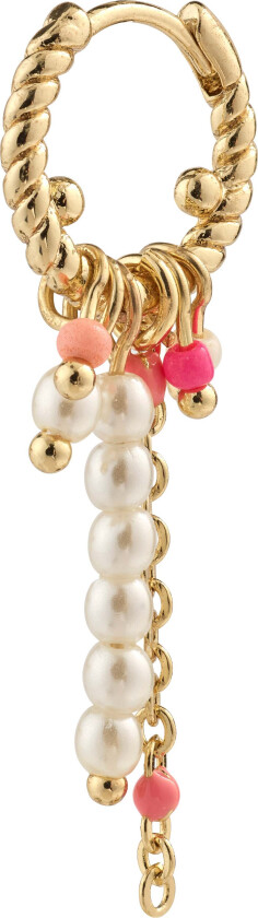 TEKLA single ørering gullbelagt