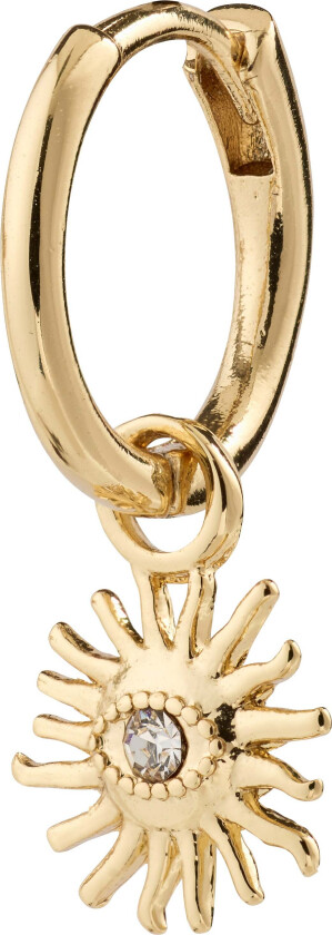 TITANIA single ørering gullbelagt