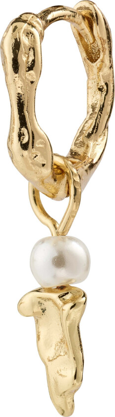 VASILKI single ørering gullbelagt