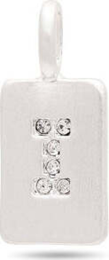 CHARM krystall I anheng, sølvbelagt