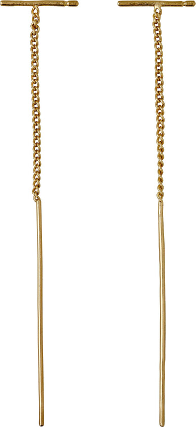 BRIELLE øredobber gullbelagt