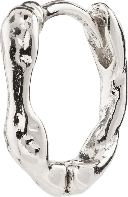 KYRA single ørering sølvbelagt