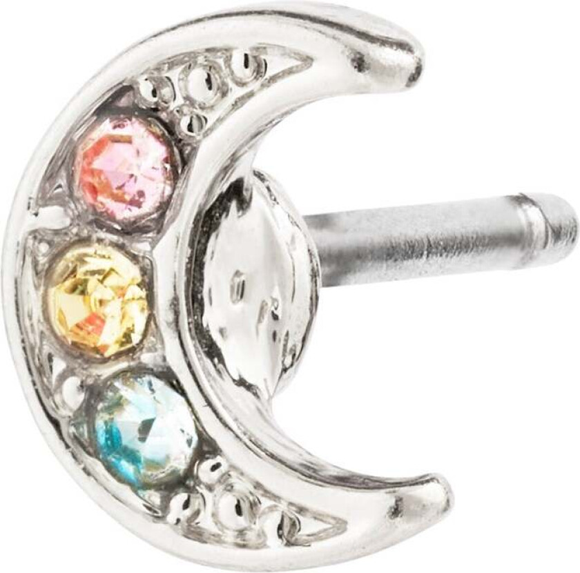 NATASSA single øredobb sølvbelagt