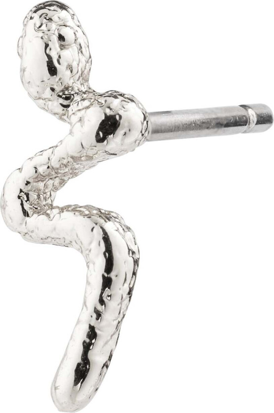 PRISKILLA single øredobb sølvbelagt