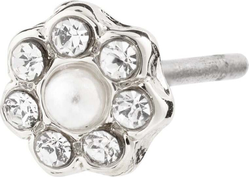 NIKOLETA single øredobb sølvbelagt