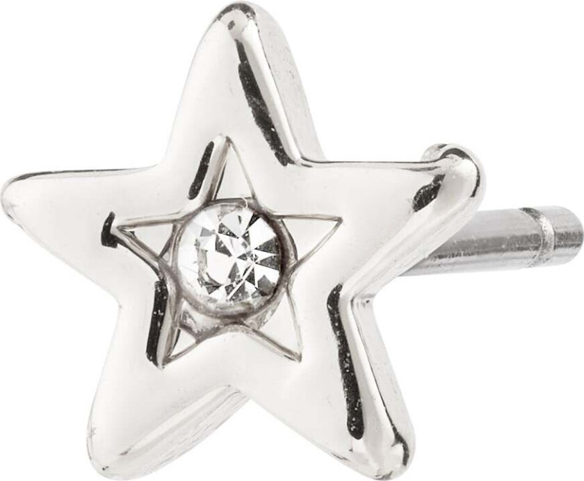 NYX single øredobb sølvbelagt