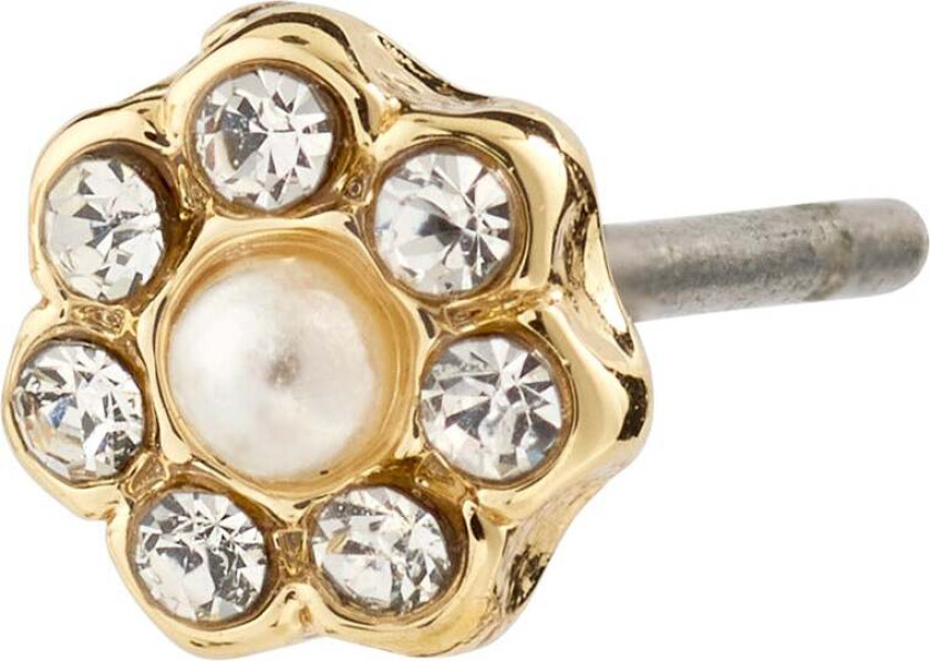 NIKOLETA single øredobb gullbelagt