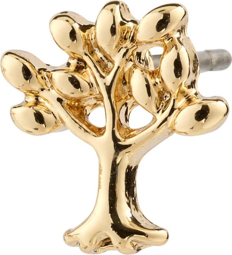 PHYLLIS single øredobb gullbelagt