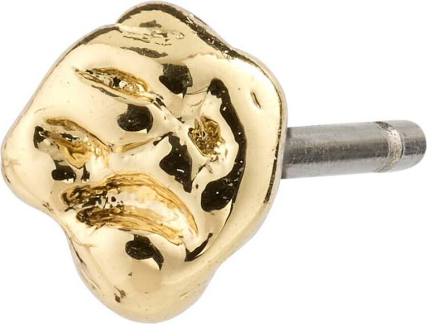 PELAGIA single øredobb gullbelagt