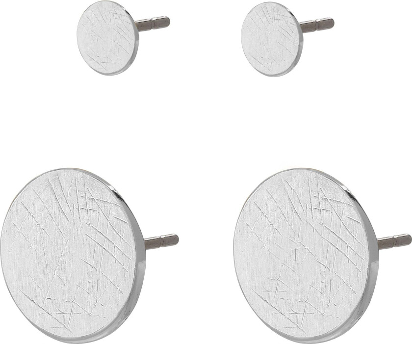 JACY øredobber sett sølvbelagt