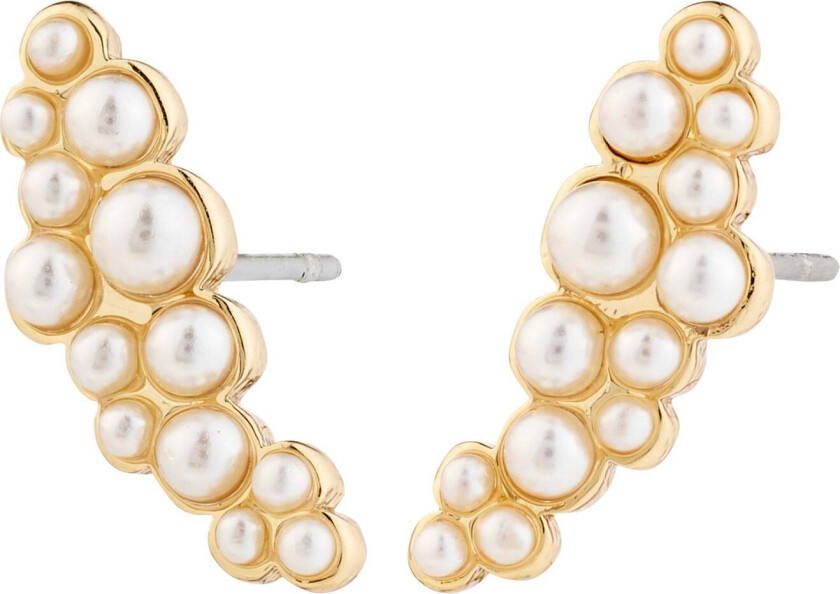 JOVA perleøredobber gullbelagt