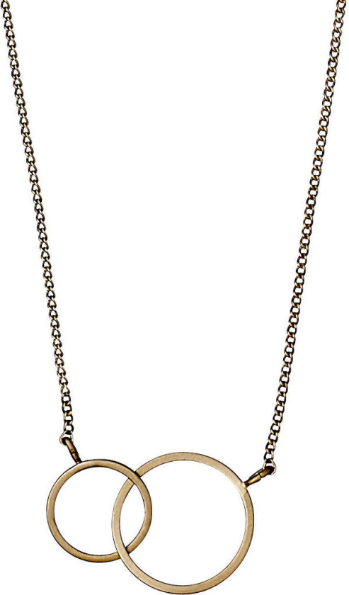 HARPER halskjede gullbelagt