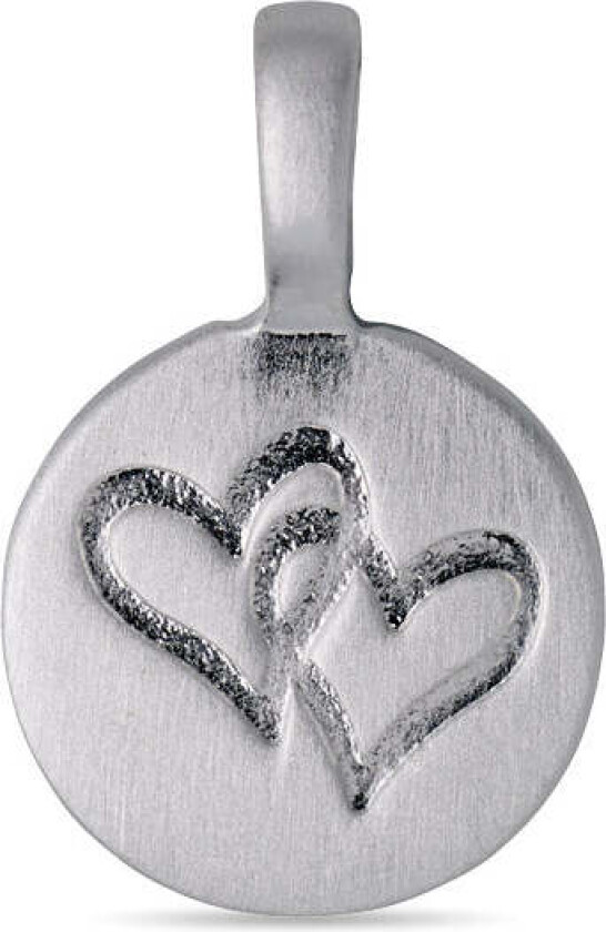 Bilde av CHARM love-anheng sølvbelagt