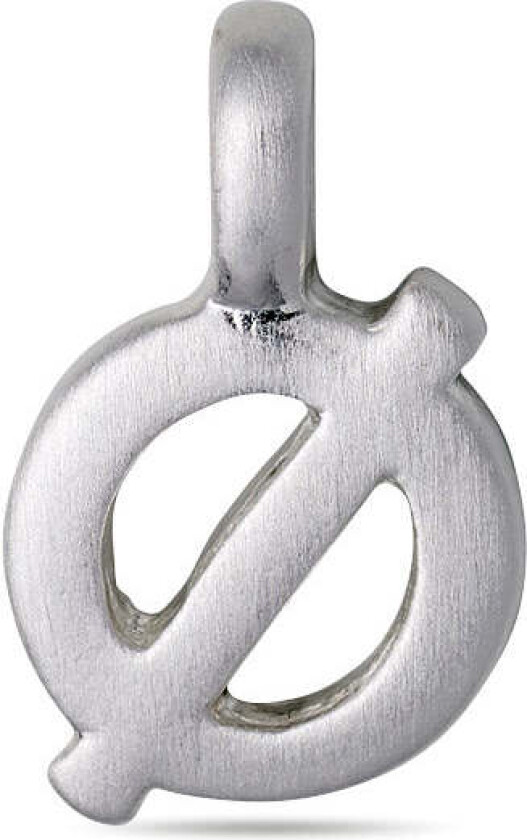 CHARM Ø anheng, sølvbelagt