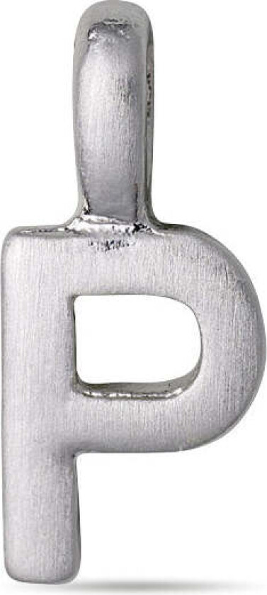 Bilde av CHARM P anheng, sølvbelagt