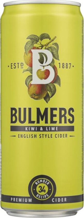 Bulmers Kiwi&Lime 0,33l boks