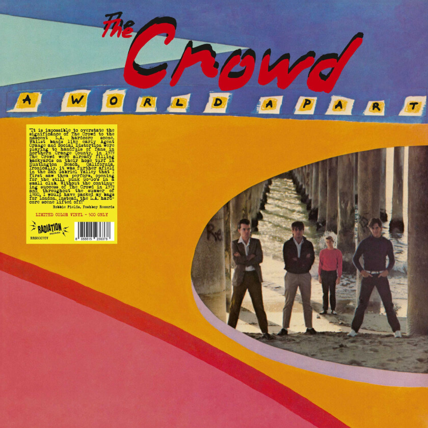 The Crowd A World Apart LP/Vinyl