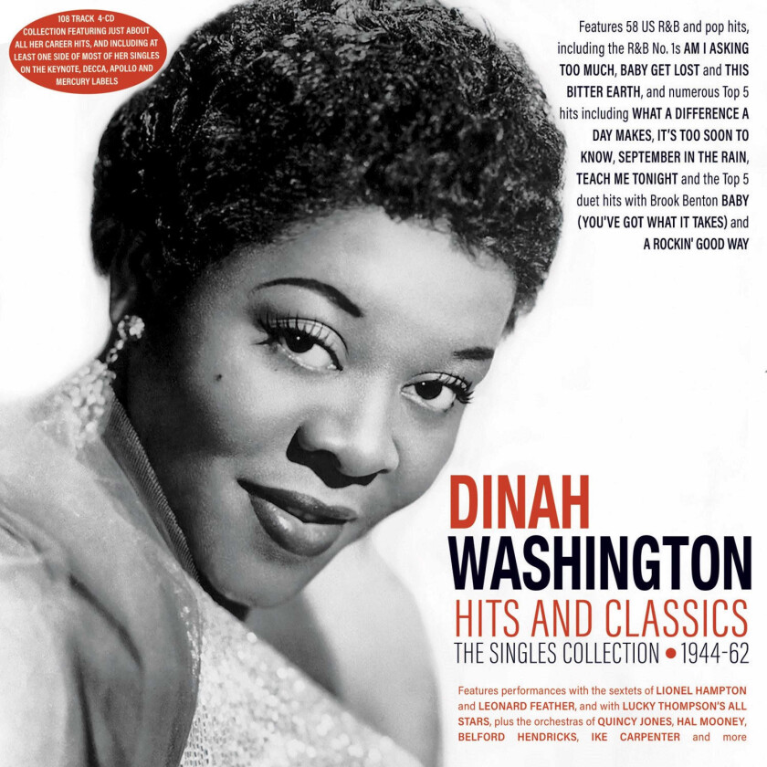 Bilde av Dinah Washington Hits And Classics The Singles Collection 194462 CD