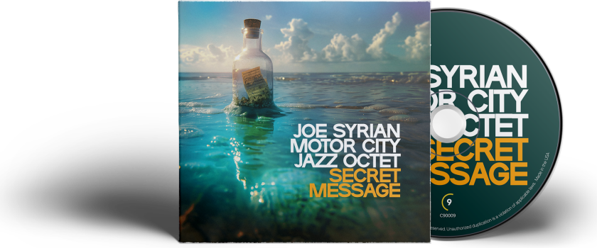 Joe Syrian Motor City Jazz Octet Secret Message CD