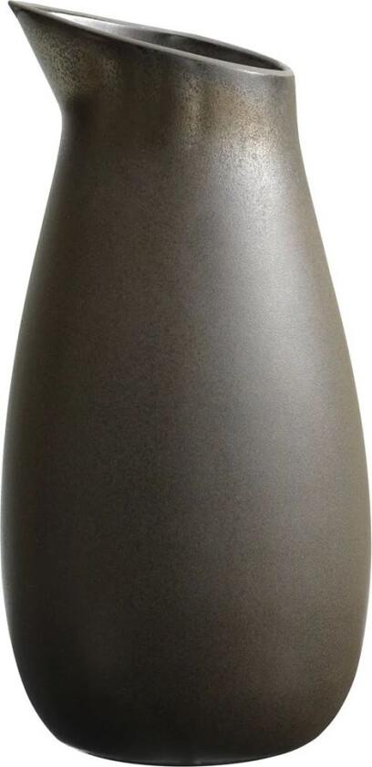 Aida Raw vannkaraffel ikke-lassert keramikk 1,2 l Metallic brown